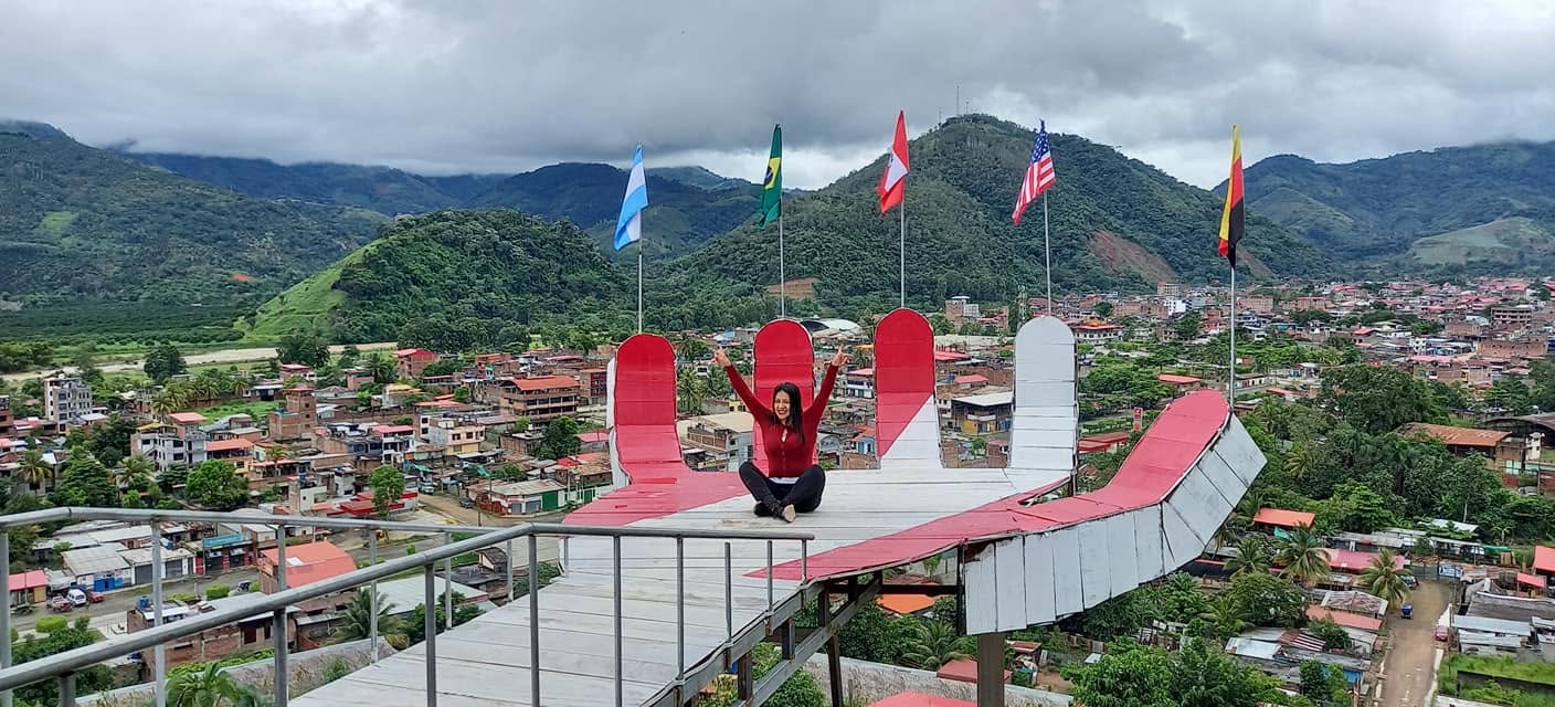 Mirador de la Mano en Satipo, Selva Central